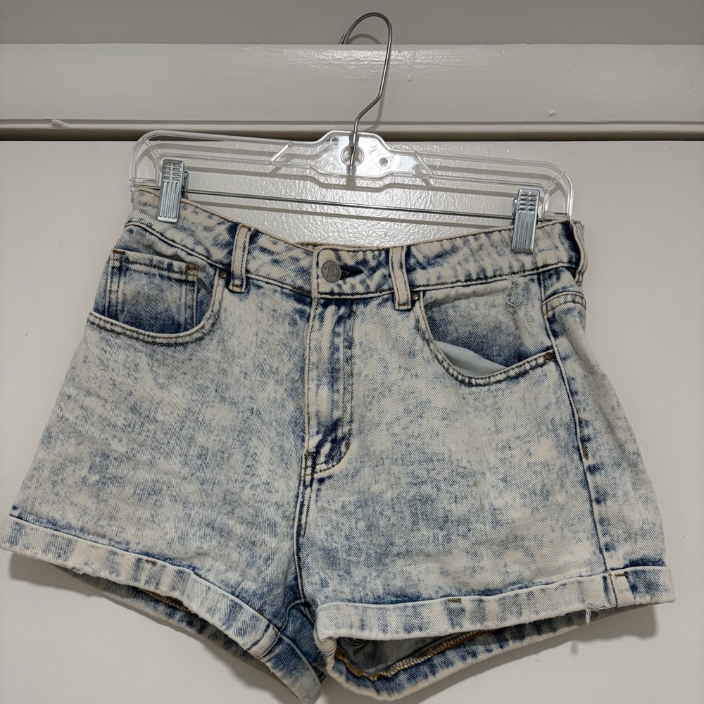 PacSun Acid Wash Jean Shorts
